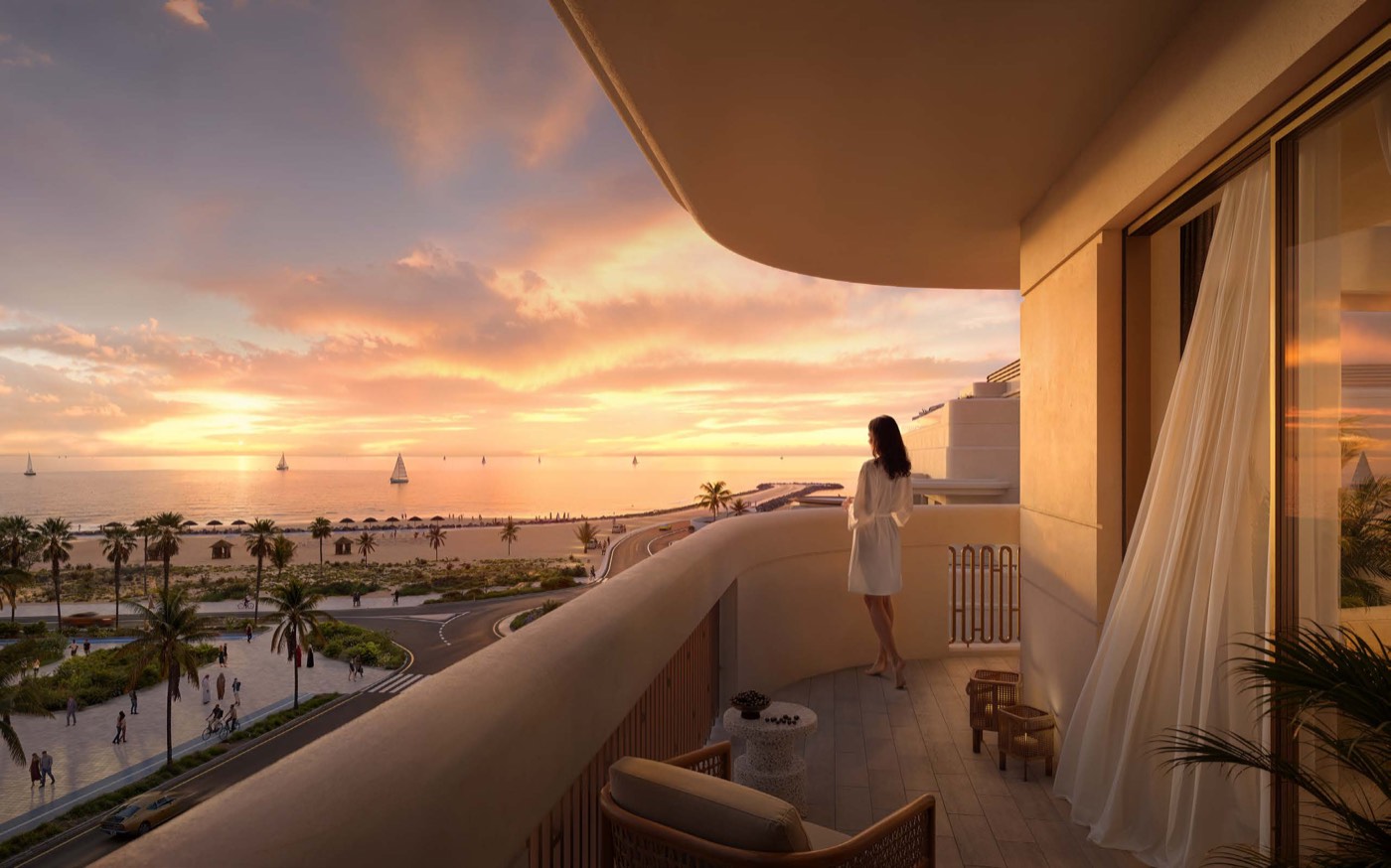 Tivoli Residences — Sunset from the balcony