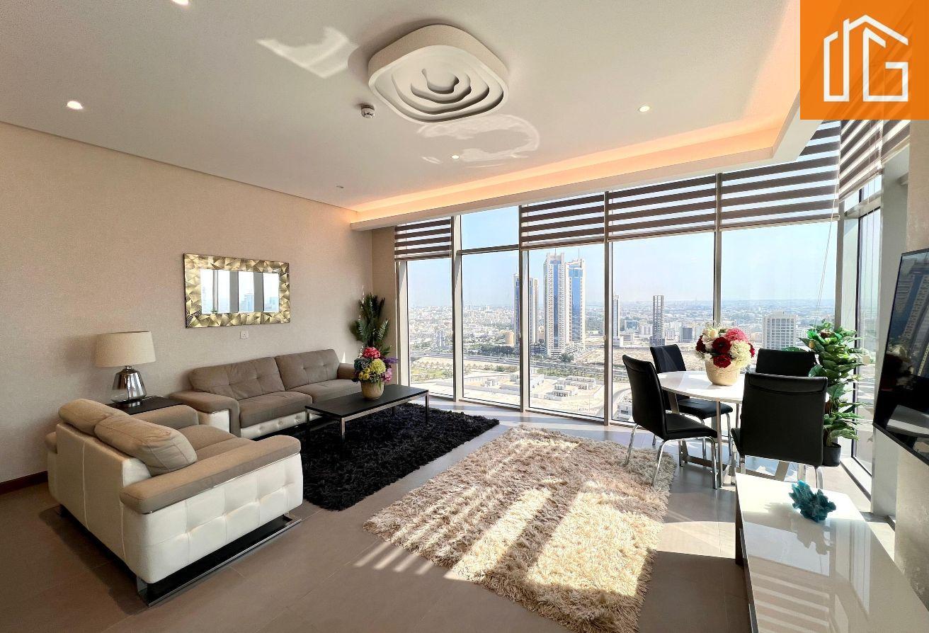 | CITY VIEW | BRIGHT | FURNISHED | OPEN KITCHEN
